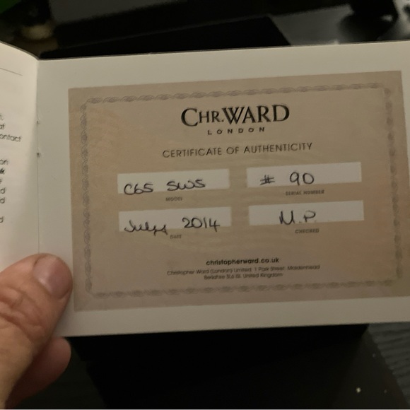 Christopher Ward C65 trident with box and papers! - Picture 4 of 6